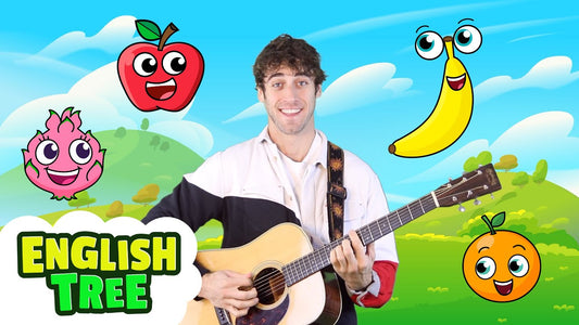 Funny Food Faces Song | English Tree