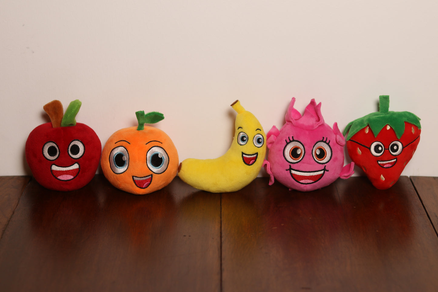 Official ENGLISH TREE Fruit Plush Toy Collection Set for Kids