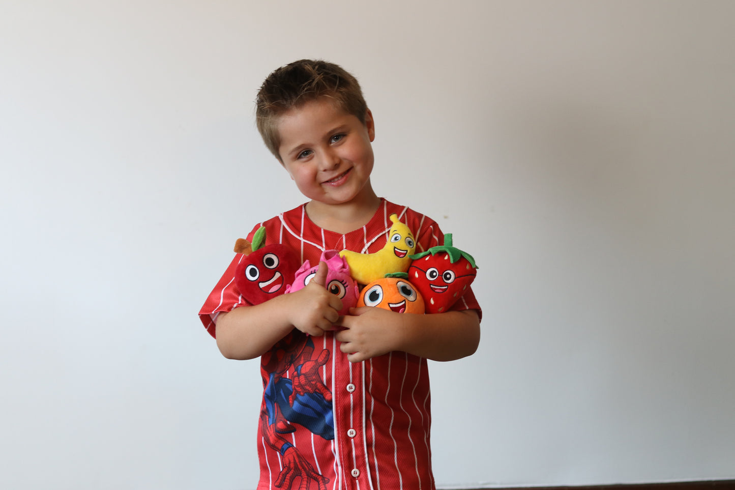 Official ENGLISH TREE Fruit Plush Toy Collection Set for Kids
